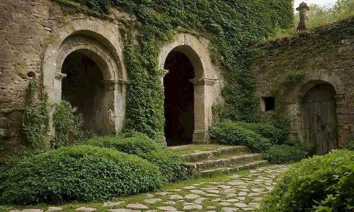 17th-century villa italiana ruinas